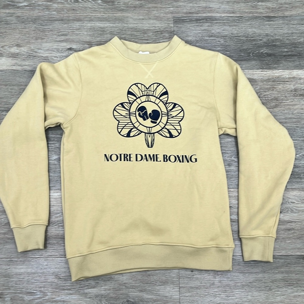 Notre Dame Boxing sweatshirt-Adult small